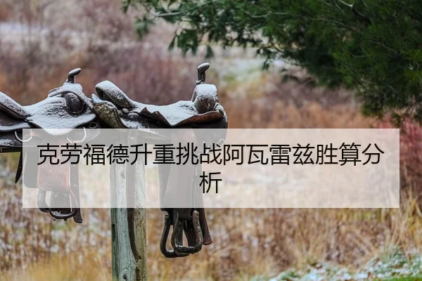 克劳福德升重挑战阿瓦雷兹胜算分析